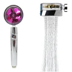 Cap de dus turbo, 360 de grade rotativ