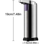 DISPENSER AUTOMAT SAPUN LICHID INOX