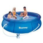 Piscina Gonflabila Rotunda Bestway Easy Set, Dimensiune 244 X 66 cm, Volum 2100 L