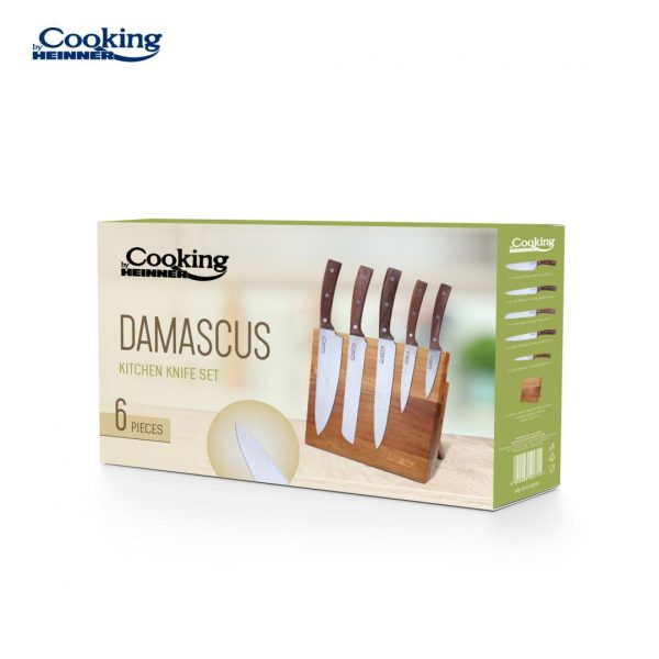 Set cutite de bucatarie 6 piese Cooking by Heinner HR-EVI-6DSC