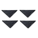 Set 4 Triunghiuri Adezive Anti Alunecare, Auto Adezive, pentru Fixare Covor, 16cm, Garami Shop 1 Set 4 Triunghiuri Adezive Anti Alunecare, Auto Adezive, pentru Fixare Covor, 16cm, Garami Shop