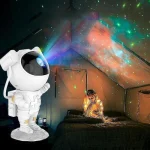 Astronaut proiector laser si Led cu proiectie stele,RGB, telecomanda