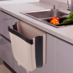 Cos de gunoi pliabil, pentru dulap, din plastic/silicon