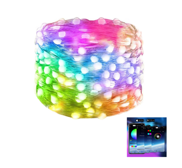 banda3 Banda Led 10 Metri, Smart RGB, Control bluetooth, Aplicatie, Sincronizare Muzica