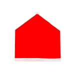 Set special de Craciun de 6 huse pentru scaune + 6 huse decorative pentru tacamuri