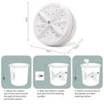 Dispozitiv mini masina de spalat universala pentru rufe