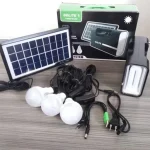 Kit Iluminare 3 becuri LED cu incarcare solara Camping GDlite 16