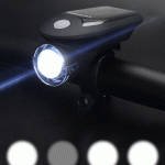 Lanterna pentru bicicleta cu incarcare solara