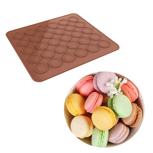 Tava Din Silicon Pentru Macarons