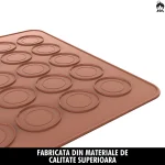 Tava Din Silicon Pentru Macarons