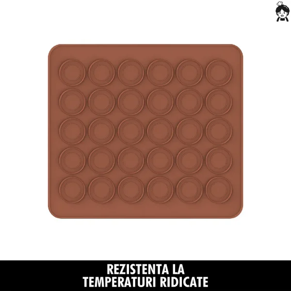 Tava Din Silicon Pentru Macarons