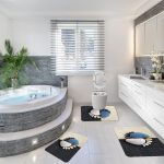 Covoare Pentru Baie, 3 Piese, Antiderapante model pietre 3 Covoare Pentru Baie, 3 Piese, Antiderapante model pietre