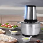 Tocator electric inox Pro 2 L inox cu 4 lame