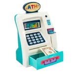 Jucarie interactiva, Atm Bank, +3 ani, alb-albastru 1 Jucarie interactiva, Atm Bank, +3 ani, alb-albastru