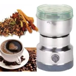 Mixer vertical 7 trepte viteza, alb+Rasnita electrica din inox cu lame de metal