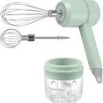 Mixer electric de bucatarie portabil fără fir cu 3 viteze wireless incarcare USB