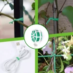 Rola cu sfoara de plastic pentru legat – 50 m 1 +1 cadou