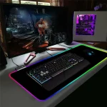 Mouse Pad gaming cu iluminare led rgb 80 x 30