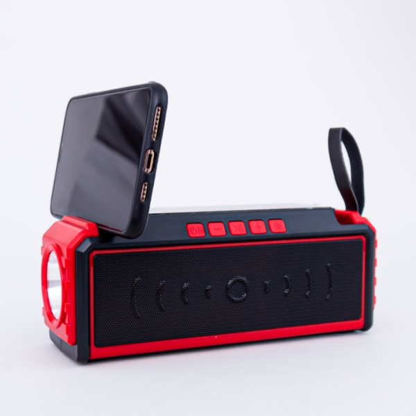 Boxa Portabila cu Bluetooth, Radio, USB si panou solar