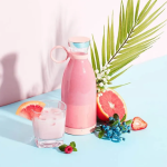 Mini Blender Portabil - Smoothie & Shake, 4 Lame , USB, 300 ml
