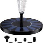 Fantana arteziana solara pentru gradina, IPX8,