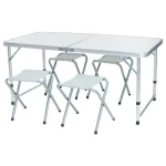 Masa camping cu 4 scaune 1 Masa camping cu 4 scaune