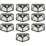 Set 10 lampi solare, 100 led