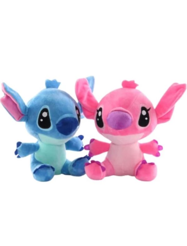 Set 2 Jucarii de Plus  - Stitch si Angel,
