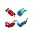 Hamac multicolor din bumbac 1+1 cadou