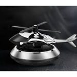 Odorizant Auto Cu Incarcare Solara, Baza Antiderapanta, Ulei Esential si Pipeta Incluse, Model Elicopter