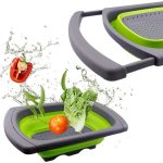 Strecuratoare pliabila din silicon cu manere extensibile