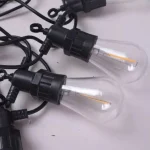 Ghirlanda luminoasa interconectabila, 10m cu 10 becuri 220w