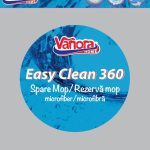 Set 3 rezerve mop rotativ 360,easy clean,Vanora Home