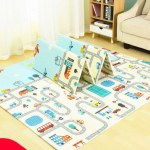 Covor de joaca educativ, Pliabil, Impermeabil, Dimensiune 200 x 150, Grosime 1 cm, Imprimeu pe ambele parti 1 Covor de joaca educativ, Pliabil, Impermeabil, Dimensiune 200 x 150, Grosime 1 cm, Imprimeu pe ambele parti