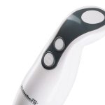 Blender de mana Hausberg HB-7671A, 300 W, Lama din inox, 2 viteze, alb 2 Blender de mana Hausberg HB-7671A, 300 W, Lama din inox, 2 viteze, alb