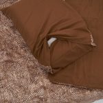 Set de pat catifea printata King Size