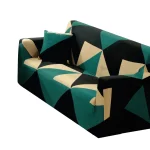 Husa Elastica pentru canapea 3 locuri - Verde 2 Husa Elastica pentru canapea 3 locuri - Verde