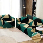 Husa Elastica pentru canapea 3 locuri - Verde 1 Husa Elastica pentru canapea 3 locuri - Verde