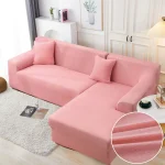 Set Huse Elastice Pentru Coltar- Roz