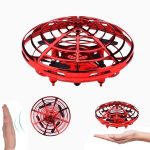 Mini drona OZN, Disc zburator interactiv cu Senzori infrarosu, lumina LED 1 Mini drona OZN, Disc zburator interactiv cu Senzori infrarosu, lumina LED