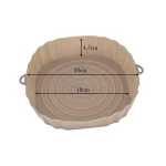 Set 4 Tavi Silicon Pentru Air Fryer