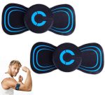 Mini aparat de masaj electric portabil, amelioreaza durerea, 1+1