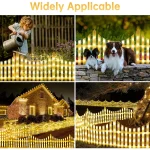 Gard decorativ cu led , 2.80m, cu 8 moduri de iluminare, 220W, pentru interior sau exterior