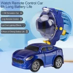 Masinuta cu telecomanda tip ceas - ALBASTRU 2 Masinuta cu telecomanda tip ceas - ALBASTRU