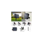 Instalatie solara decorativa 300 LED-uri 33 m telecomanda - ALB RECE 2 Instalatie solara decorativa 300 LED-uri 33 m telecomanda - ALB RECE