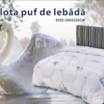 Pilota puf de Lebada, 200x230 cm Alb 2 Pilota puf de Lebada, 200x230 cm Alb
