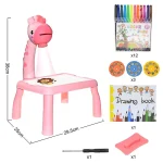 Masuta pentru desenat cu proiector si diapozitive - ALBASTRA 5 Masuta pentru desenat cu proiector si diapozitive - ALBASTRA