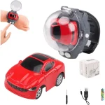 Masinuta cu telecomanda tip ceas - ALBASTRU 5 Masinuta cu telecomanda tip ceas - ALBASTRU