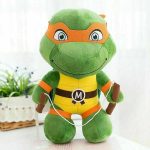 Set 4 persoanaje Testoasele Ninja 25 cm Verde 3 Set 4 persoanaje Testoasele Ninja 25 cm Verde