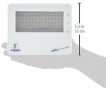 Ceas alarma tip lampa Davita Traveler cu funcție cu 3 căi: ceas cu alarmă, lampă de citit și lumină strălucitoare